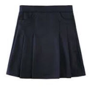 GAP Blue Skater Mini Skirt with Pleats
